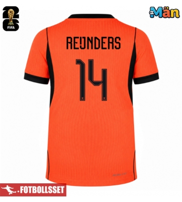 Nederländerna Tijjani Reijnders #14 Hemmatröja VM 2026 Kortärmad